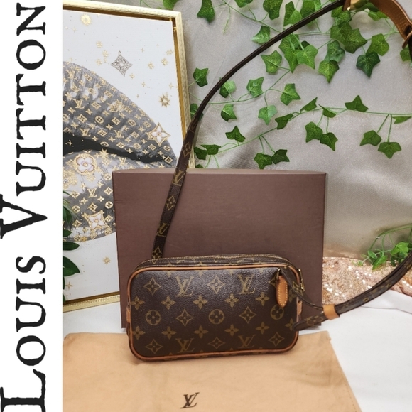 Louis Vuitton Handbags - Authentic Louis Vuitton Monogram Pochette Marly Bandouliere Crossbody Bag